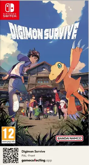 Digimon Survive Nintendo Switch, PAL box front