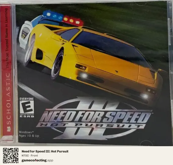 Need for Speed III: Hot Pursuit Computer, NTSC box front