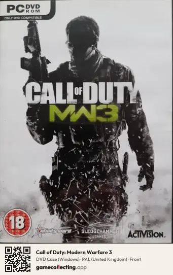 Call of Duty: Modern Warfare 3 Computer, United Kingdom box front
