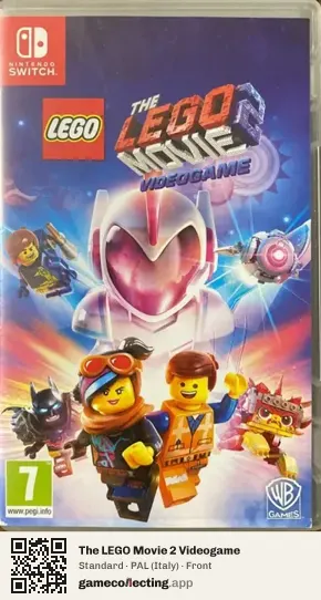 The LEGO Movie 2 Videogame Nintendo Switch, Italy box front