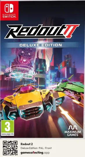 Redout 2 Nintendo Switch, PAL box front