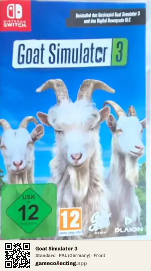 Goat Simulator 3 Nintendo Switch, Germany box front