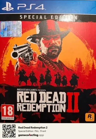 Red Dead Redemption 2 PlayStation 4, PAL box front