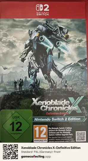 Xenoblade Chronicles X: Definitive Edition Nintendo Switch 2, Germany box front
