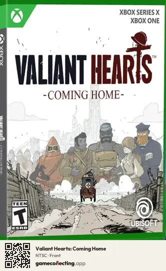 Valiant Hearts: Coming Home Xbox Series X, NTSC box front