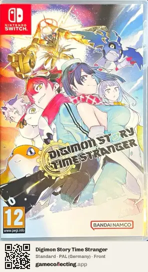 Digimon Story Time Stranger Nintendo Switch, Germany box front