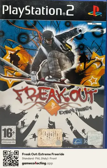 Freak Out: Extreme Freeride PlayStation 2, Italy box front