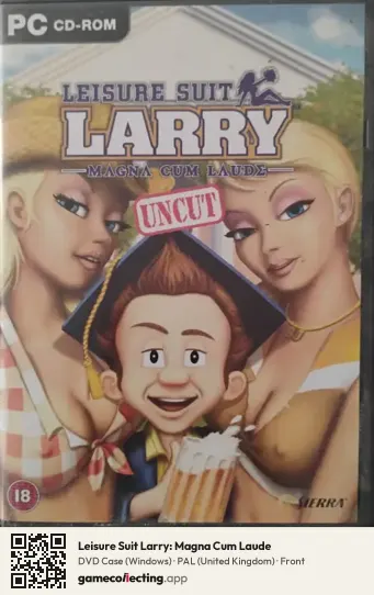Leisure Suit Larry: Magna Cum Laude Computer, United Kingdom box front