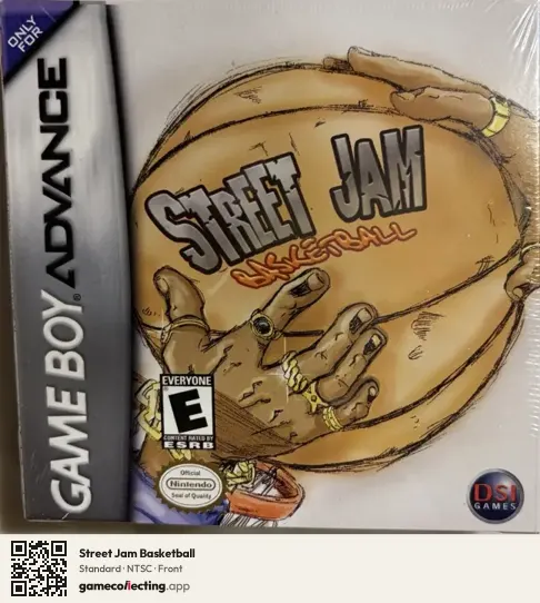 Street Jam Basketball Game Boy Advance, NTSC box front