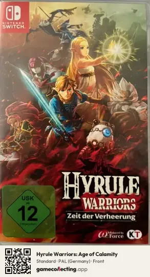 Hyrule Warriors: Age of Calamity Nintendo Switch, Germany box front
