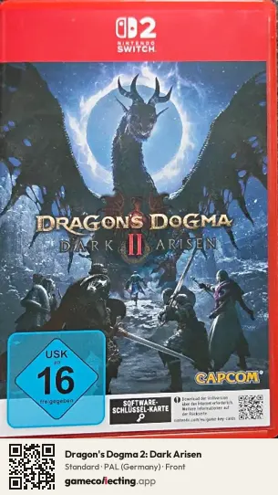 Dragon's Dogma 2: Dark Arisen Nintendo Switch 2, Germany box front