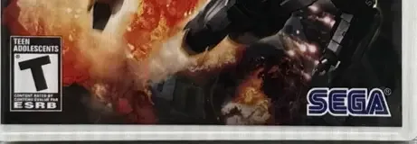 Iron Man 2, the ESRB box on its front