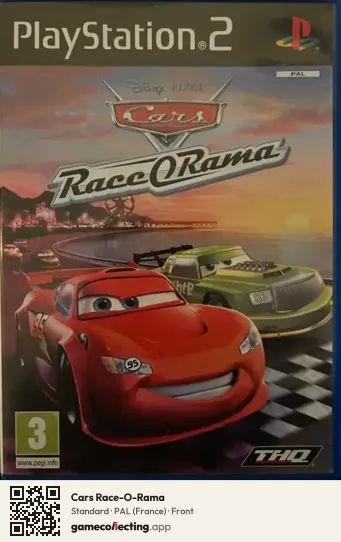 Cars Race-O-Rama PlayStation 2, France box front