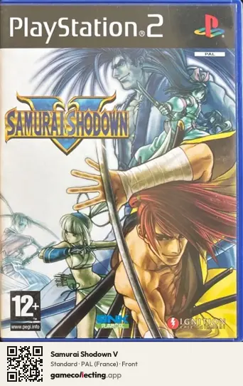 Samurai Shodown V PlayStation 2, France box front