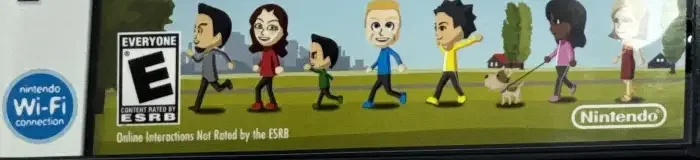 Personal Trainer: Walking, the ESRB box on its front