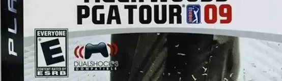 Tiger Woods PGA Tour 09, the ESRB box on its front