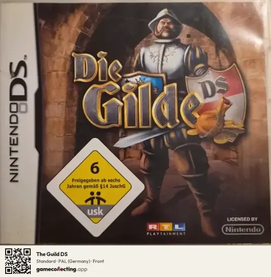 The Guild DS Nintendo DS, Germany box front