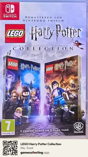 LEGO Harry Potter Collection Nintendo Switch, PAL box front