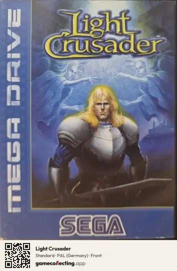 Light Crusader Sega Mega Drive / Genesis, Germany box front