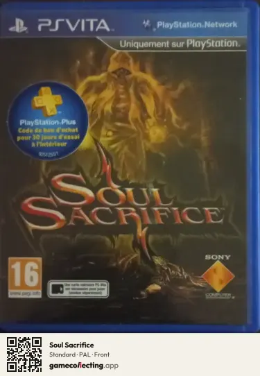 Soul Sacrifice PlayStation Vita, PAL box front