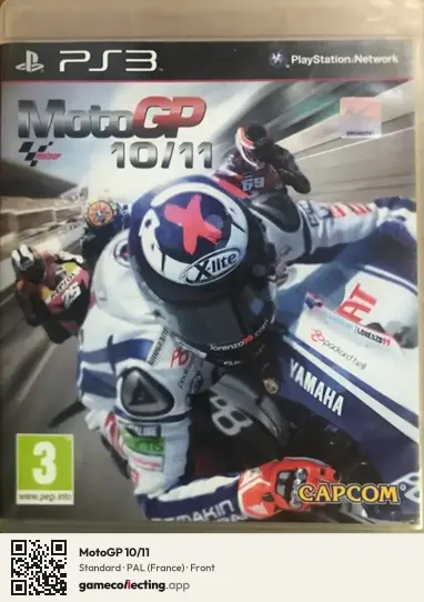 MotoGP 10/11 PlayStation 3, France box front