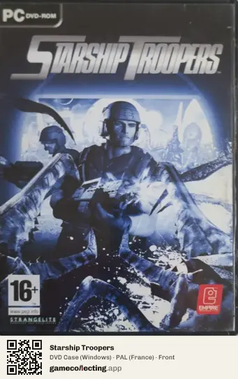 Starship Troopers Computer, France box front