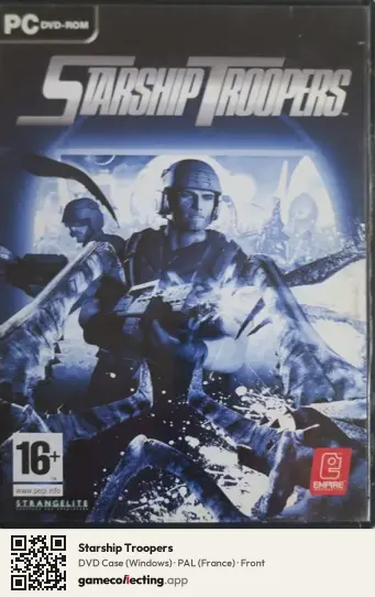 Starship Troopers Computer, France box front