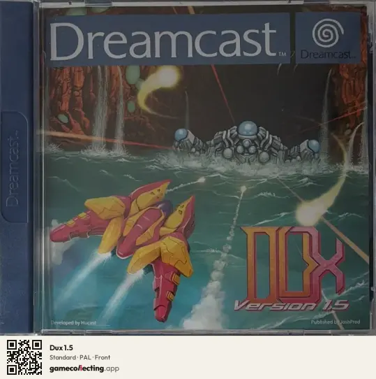 Dux 1.5 Sega Dreamcast, PAL box front