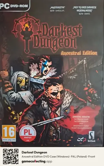 Darkest Dungeon Computer, Poland box front