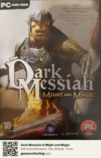 Dark Messiah of Might and Magic Computer, Poland box front