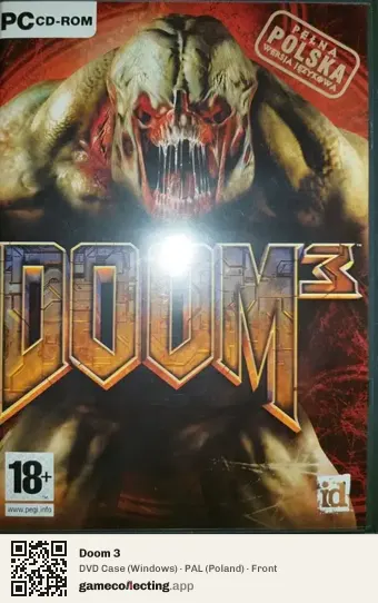 Doom 3 Computer, Poland box front