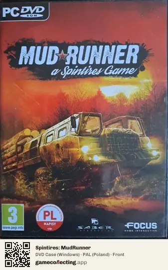 Spintires: MudRunner Computer, Poland box front