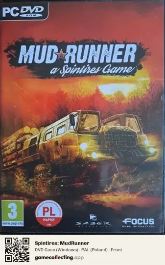 Spintires: MudRunner Computer, Poland box front