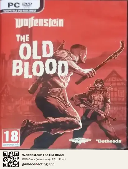 Wolfenstein: The Old Blood Computer, PAL box front