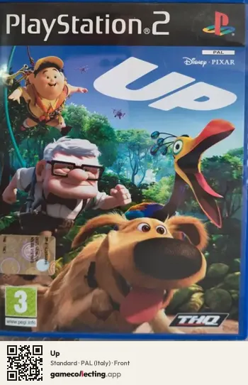 Up PlayStation 2, Italy box front