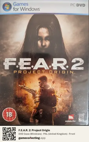 F.E.A.R. 2: Project Origin Computer, United Kingdom box front
