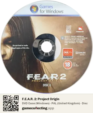 F.E.A.R. 2: Project Origin Computer, PAL disc