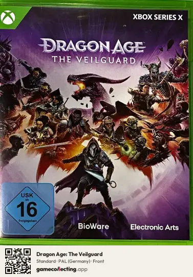 Dragon Age: The Veilguard Xbox Series X, Germany box front