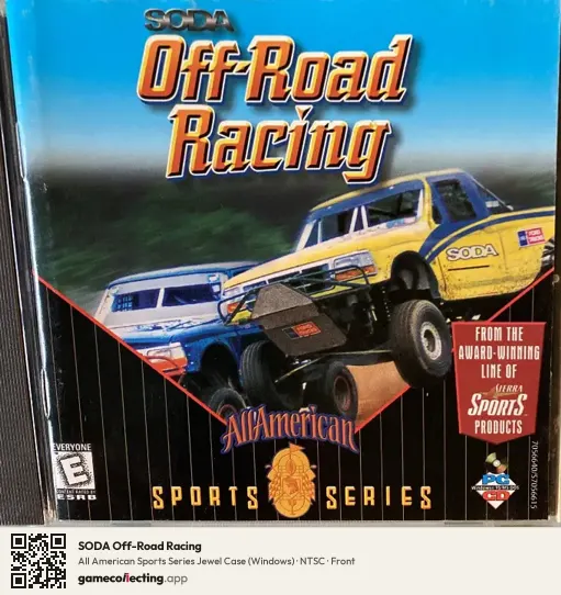 SODA Off-Road Racing Computer, NTSC box front