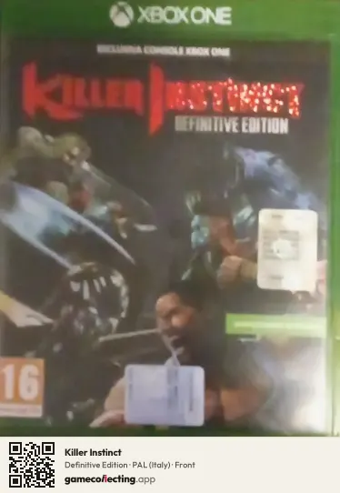 Killer Instinct Xbox One, Italy box front