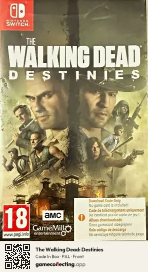 The Walking Dead: Destinies Nintendo Switch, PAL box front