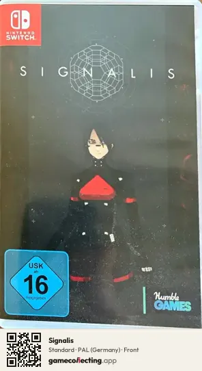 Signalis Nintendo Switch, Germany box front