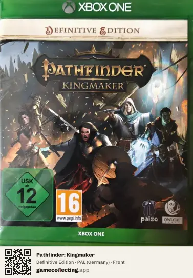 Pathfinder: Kingmaker Xbox One, Germany box front