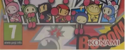Super Bomberman R, the PEGI square on its front