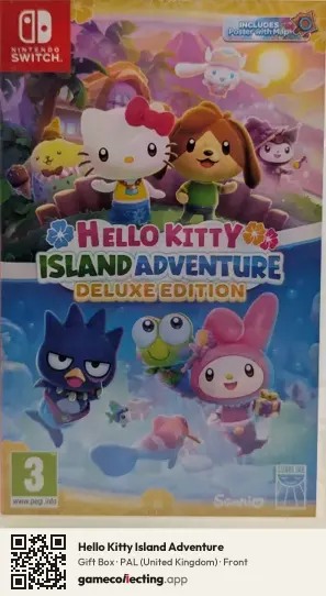 Hello Kitty Island Adventure Nintendo Switch, United Kingdom box front