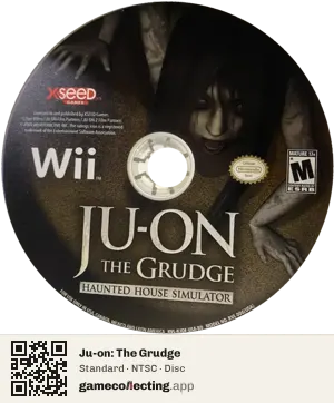 Ju-on: The Grudge Nintendo Wii, NTSC disc