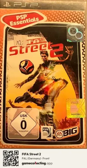 FIFA Street 2 PlayStation Portable, Germany box front