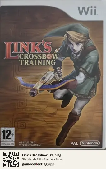 Link's Crossbow Training Nintendo Wii, France box front