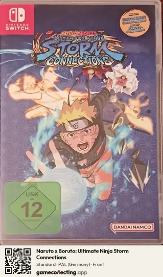 Naruto x Boruto: Ultimate Ninja Storm Connections Nintendo Switch, Germany box front