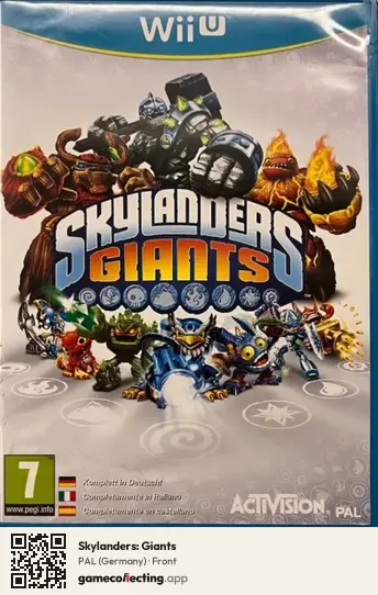 Skylanders: Giants Nintendo Wii U, Germany box front